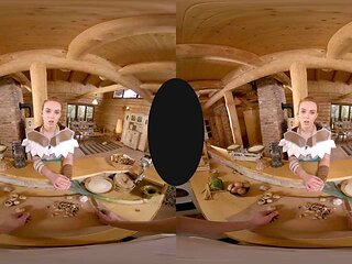 Eeuro sex 1 ft. Red Bird: Big Tits, Big Ass  Blowjob VR Porn