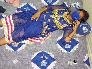 Very cute sexy indian housewife hasband and wife enjoy sex