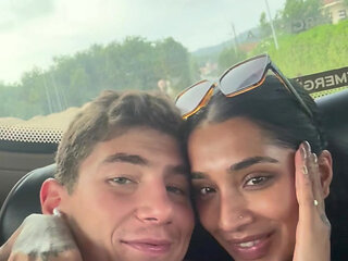 My Wife Gives Me an Amazing Blowjob on the Bus- Yasmina Khan