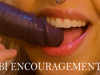POV: Teaching My Husband How to Suck Cock - Bi Encouragement