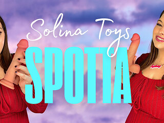 SOLINA TOYS SPOTTA ULTRA REALISTIC SUCTION CUP DUAL DENSITY DILDO REVIEW - SYDNEY SCREAMS