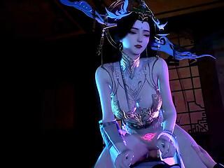 Temple of the Bigtit Oracle - 3D Animation Hentai