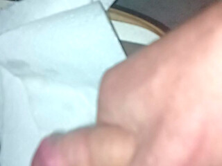 Solo wank late at night