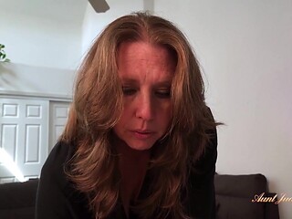 Judy's XXX: Mature MILF Autumn's steamy homemade fuck with the delivery guy