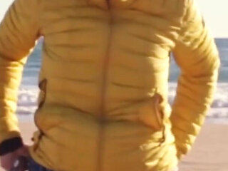 Beach Masturbation