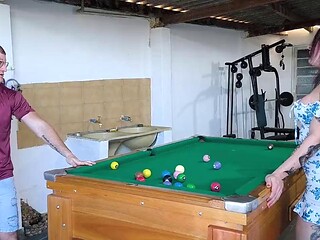 Brazilian Billiards Babe Carmonaoficial Barebacks Her Big Ass