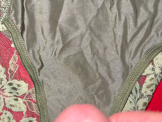 Cum on wife's panties 56