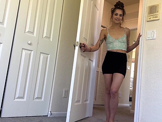 Latina Step Sister Begs for Creampie