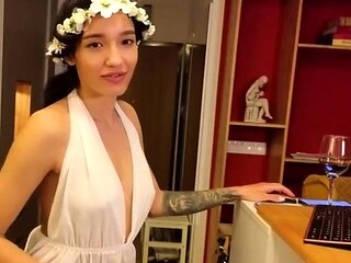 Close up amateur masturbating solo