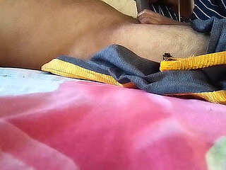 A Malayali Woman Living in Tamil Nadu Massages Her Husband's Penis with Her Mouth