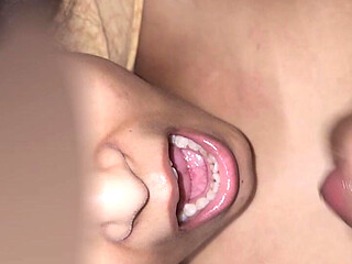 Huge Cum in My Girlfriend Mouth
