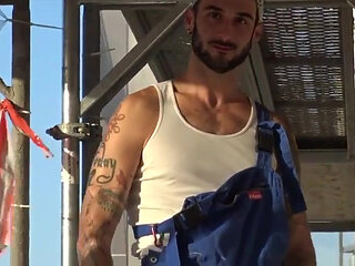 2801 Slut from Berlin Fuckd Raw by Straitht Worker so Sexy