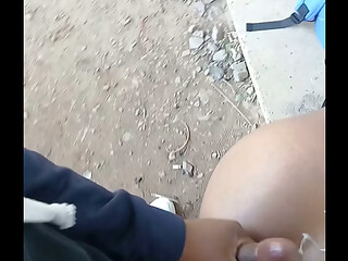 young Mahosha giving kuku for free