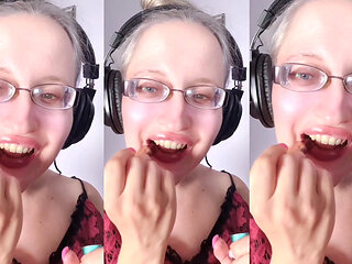 Asmr Blueberry Eating - Asmr, Eyeglasses, Giantess