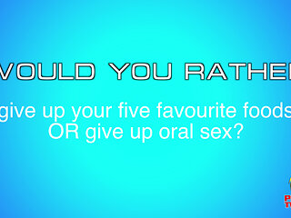 Would You Rather with Sexy Hunter!