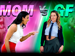 Vs A Double Anal Dream Come True (stepmom Vs Gf Special) - Mother In Law, River Lynn And Penney Play