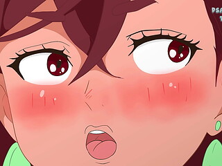 Okarun peeks at Momo in a massage parlor (she'_s naked) Dandadan Hentai, Cartoon, Parody (2025) !