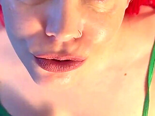 Bratty Tickles & Her Sultry Poison Ivy Look with POV Handjob