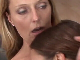 Two lesbo chicks pleasure each other in various positions