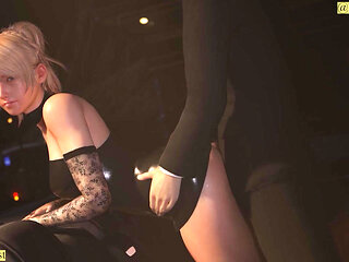 Final Fantasy - Lunafreya Car (Ver 2) 3D Animation