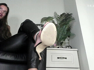 Heels and Red Lips