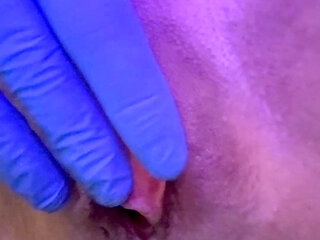 Huge Clitoris Orgasm, Wet and Squirting