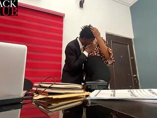 Hot and hardcore office sex with big tits