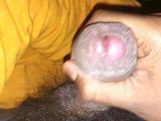 Indian guy masterbating in th room