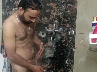 Indian desi man enjoy