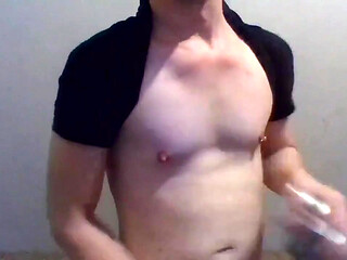 Suck on My Fucking Nipples as I Screw You!