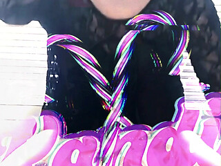 Ts Kandi Sexy Sissy Stripper Dancing In Lingerie PMV