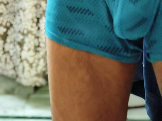 Taking my penis out from my underwear