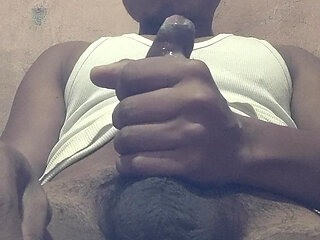 Men drink own cum