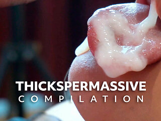 Compilation: Close-up blowjob with sticky cum FULL videos