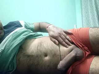 Shower and masterbation show with neighbour by Indian desi man