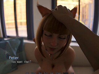 My Cat Girl - Pretty Girl With Huge Tits Is a Cat?