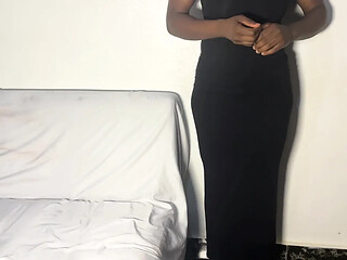 Rough and wild sex with young African amateur