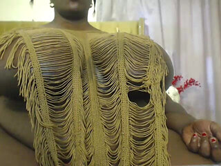 Ebony Giantess Boobs Tease