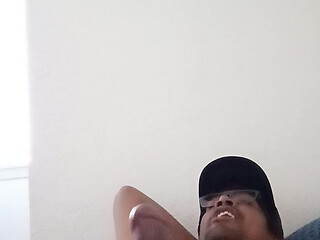 Hand solo - Rock hard cock ready to cum