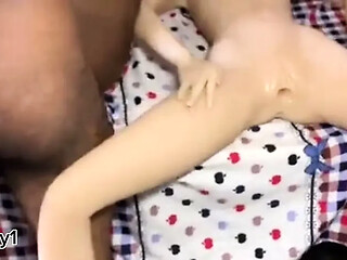 Fun sex with sex toy