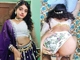 Desi Village Mili Bhabi Hot Sex with Hindi Audio - Teen Girl Tight Pussy Fucking