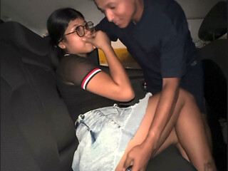 We almost got caught! Sex in the car