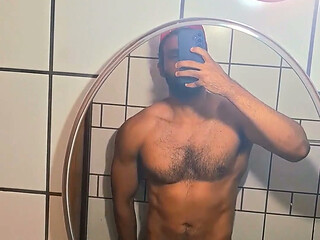 Pissing with a Hard-on