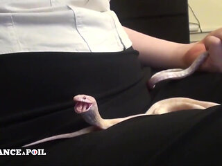 Pretty Young Brunette Fucked Hard and Jizzed on Body in POV