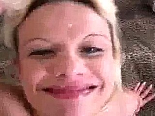 Ex-girlfriend gives sloppy hand job before getting fucked