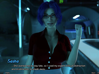 Stranded in Space - Miranda Gets Fucked Hard and She Loves Riding My Big White Cock