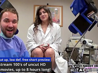 Human Guinea Pig Gets Mandatory Hitachi Orgasms From Doctor-Tampa - Sophia Valentina