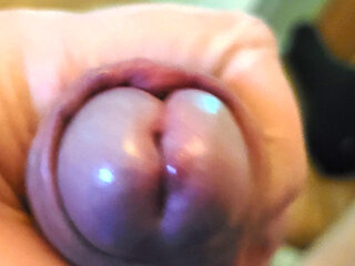 Lying O Playing with My Big Cock