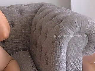 Wife Watches Husband Fucking Another Girl and She Likes It, Mutual Masturbation, Cowgirl and Doggy Cum on Ass - Programmerswife