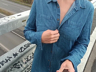 public naked walk ending with urinating